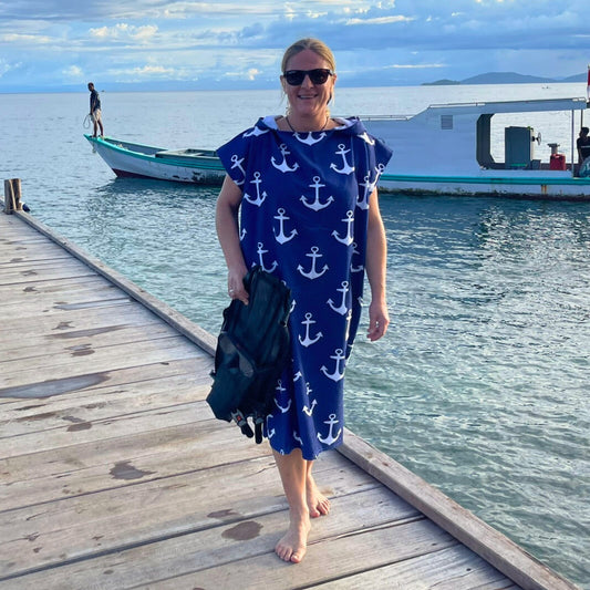 Anchor on Ocean Blue