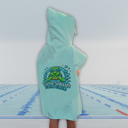 Kids Poncho Towel - Fully Customised Design