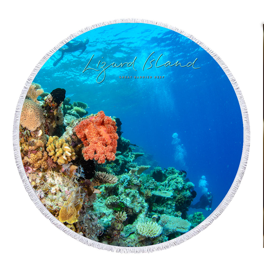 Round Beach Towel - Fully Customised Design