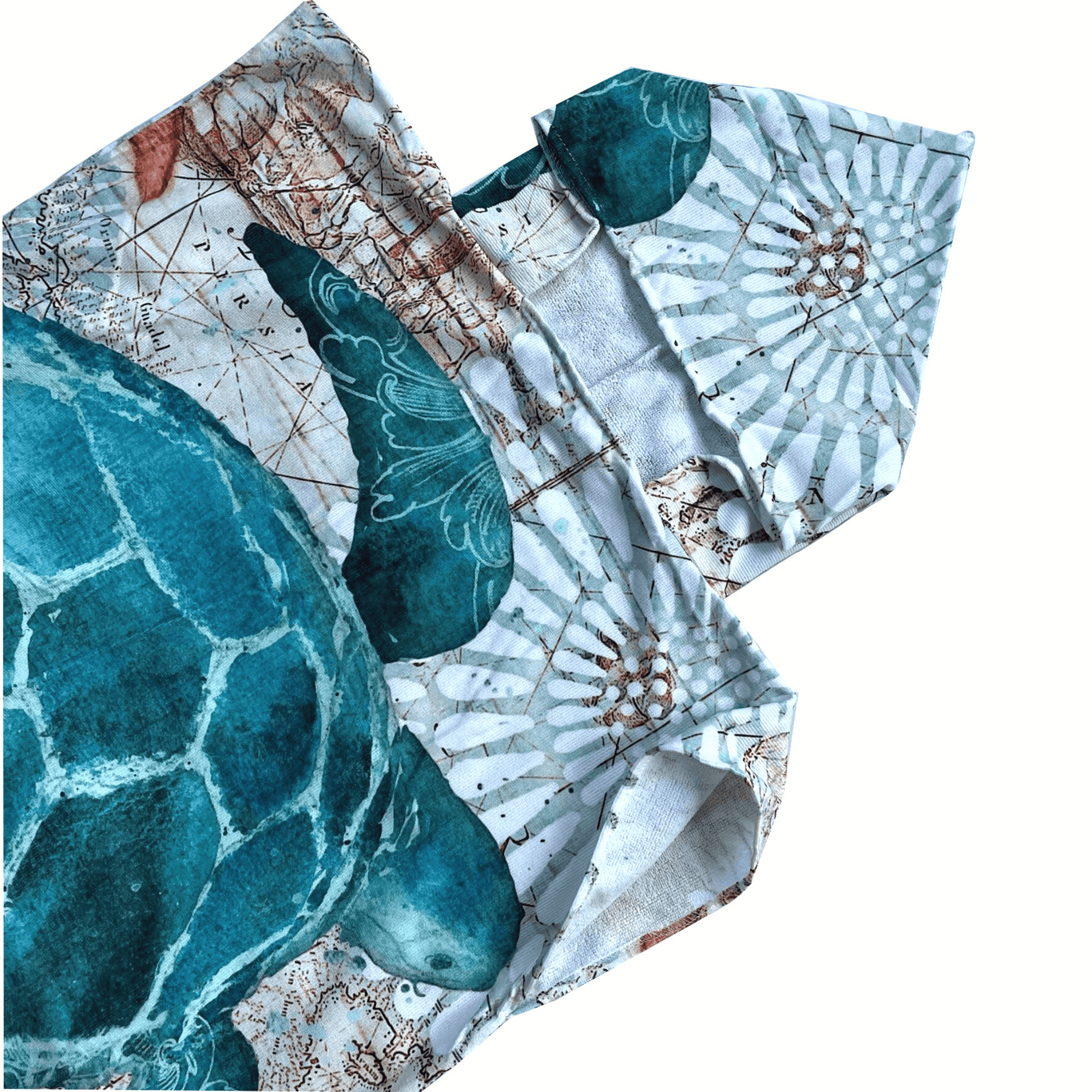 Adult Poncho Towel - Turtle - Dropbear Outdoors