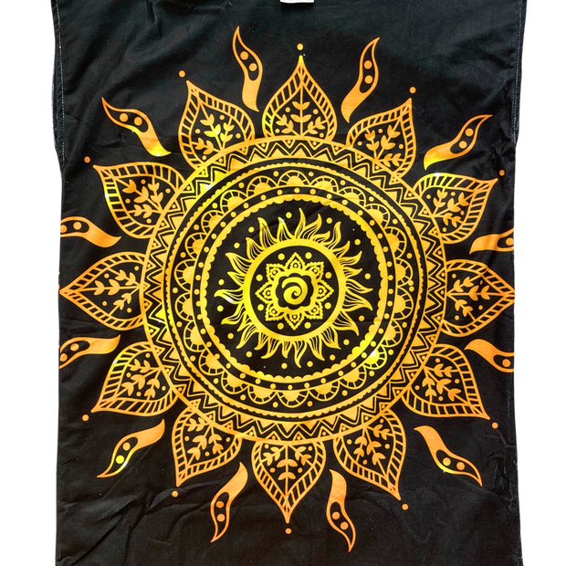 Adult Poncho Towel -  Golden Sun