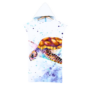 Adult Poncho Towel -  Loggerhead Turtle