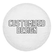 Round Beach Towel - Customised - Unique eco friendly gift