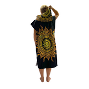 Adult Poncho Towel -  Golden Sun