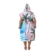 Adult Poncho Towel - Tropical Dream
