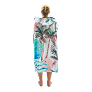 Adult Poncho Towel - Tropical Dream