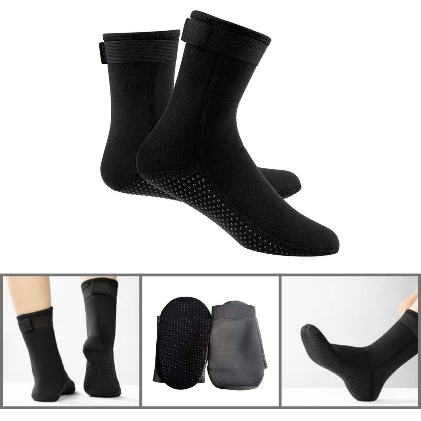Customisable Neoprene Fin Socks - Your Logo, Your Slogan