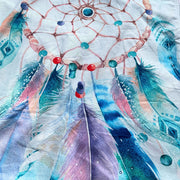 Adult Poncho Towel with Dreamcatcher print