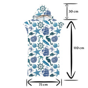 Adult Poncho Towel - Marinero