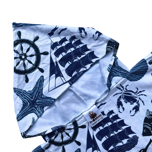 Adult Poncho Towel - Marinero