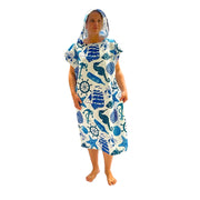 Adult Poncho Towel - Marinero