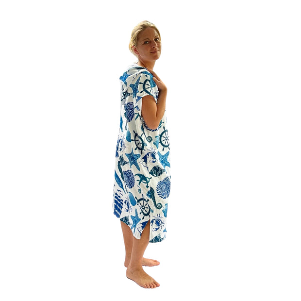 Adult Poncho Towel - Marinero