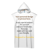 Adult Poncho Towel - Fully Customised Design