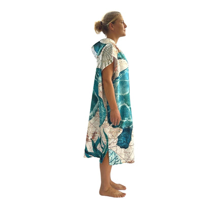 Adult Poncho Towel - Turtle - Dropbear Outdoors