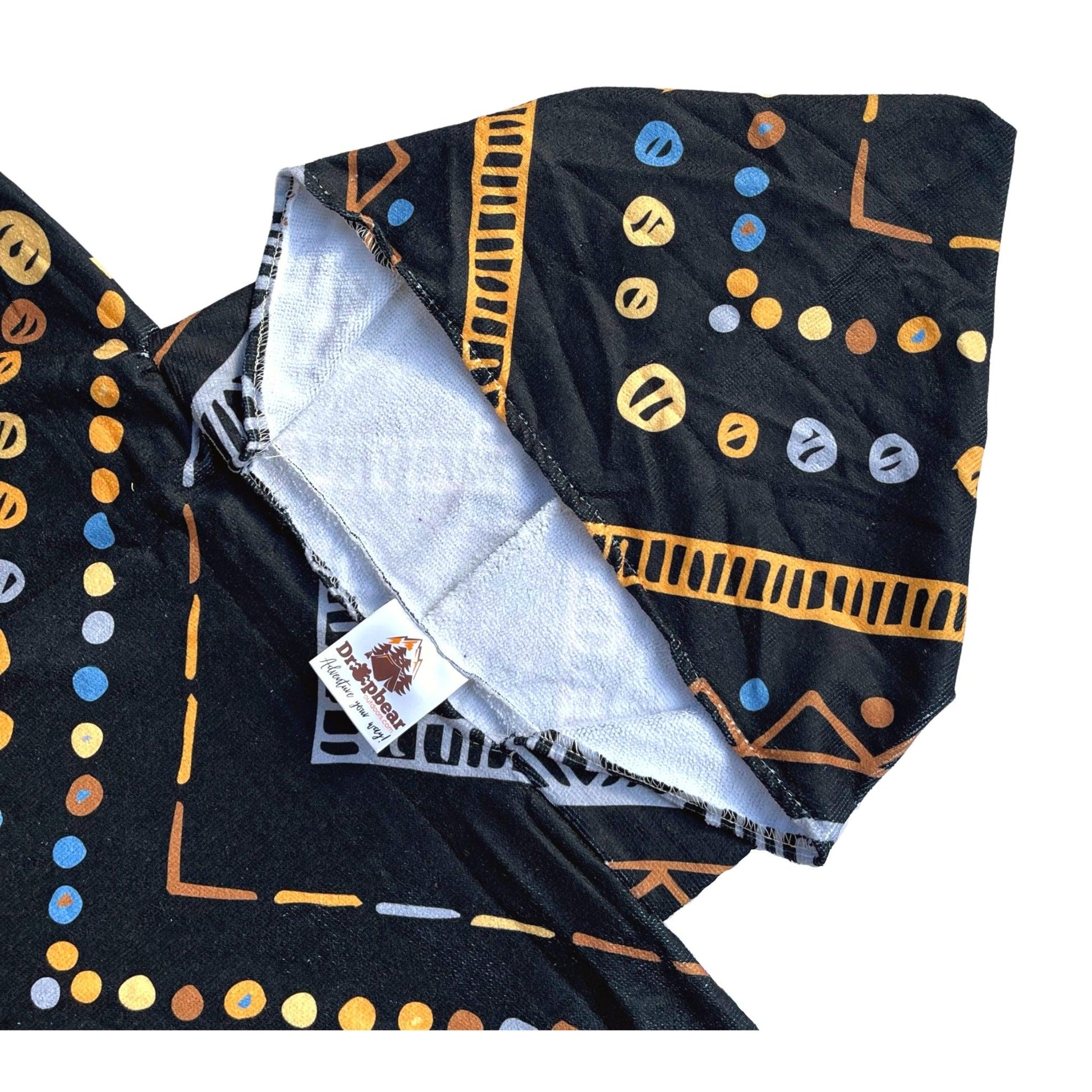 Adult Poncho Towel - Down to Earth - Dropbear Outdoors