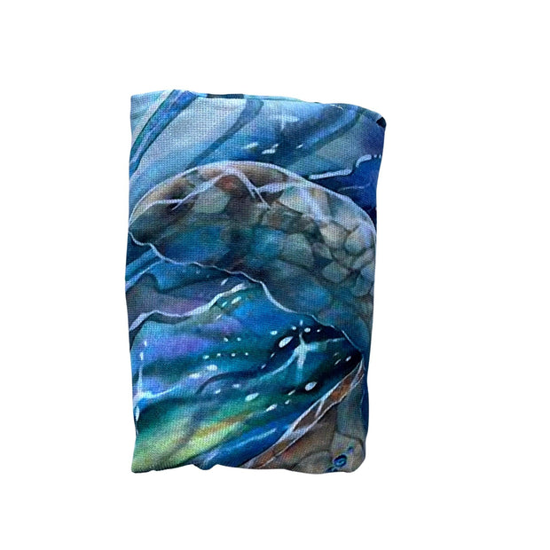 Adult Poncho Towel - Turtle Aquarell - Dropbear Outdoors