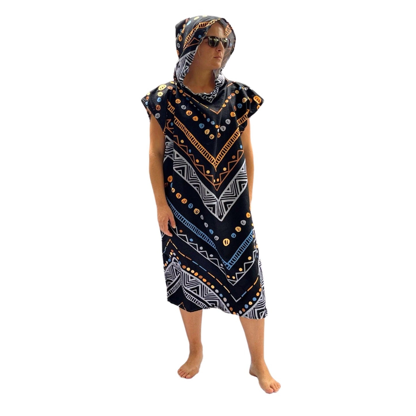 Adult Poncho Towel - Down to Earth - Dropbear Outdoors