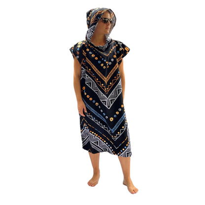 Adult Poncho Towel - Down to Earth - Dropbear Outdoors