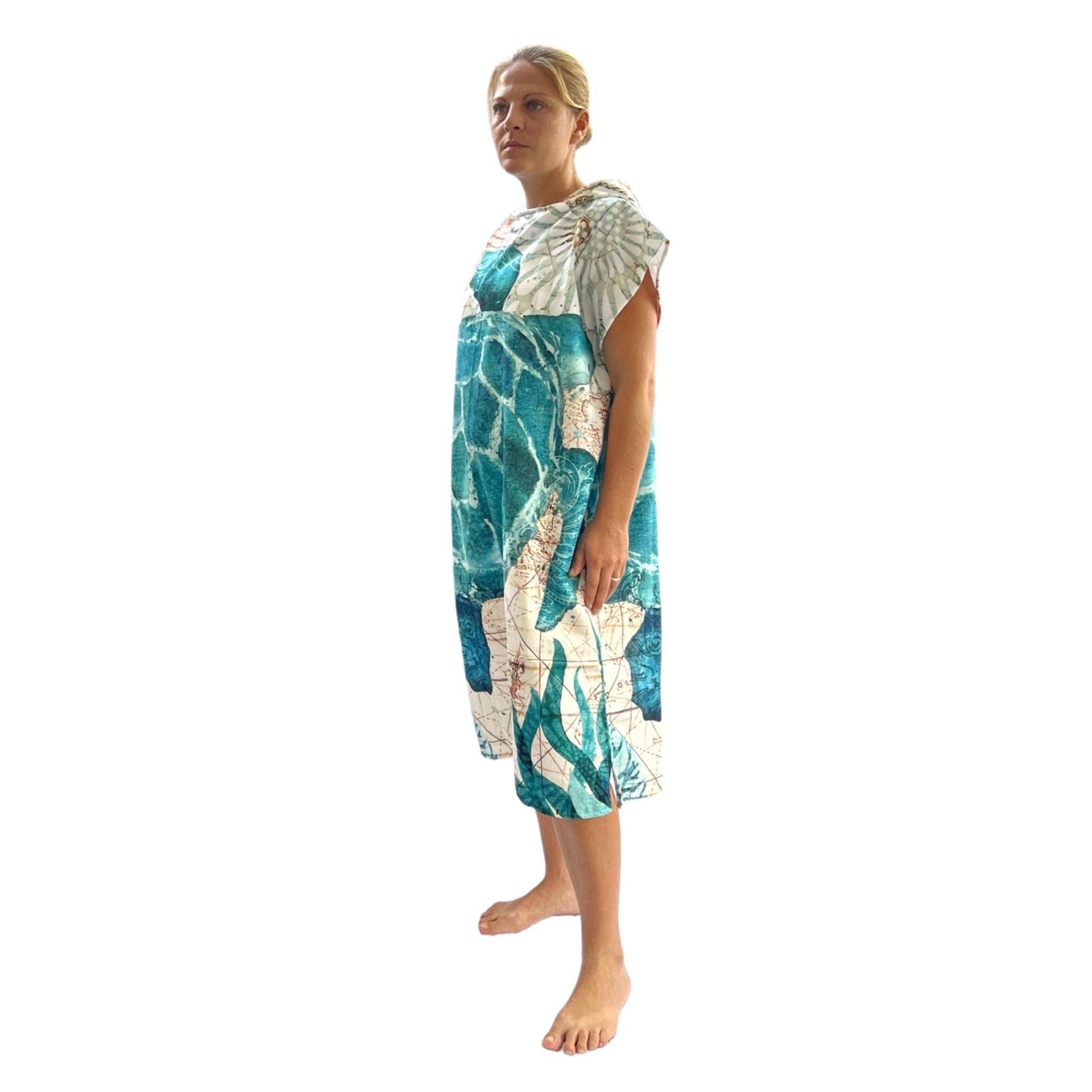 Adult Poncho Towel - Turtle - Dropbear Outdoors