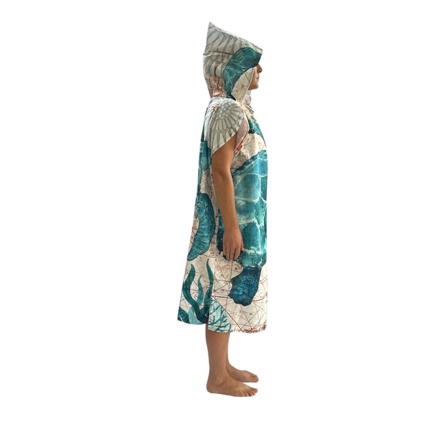 Adult Poncho Towel - Turtle - Dropbear Outdoors