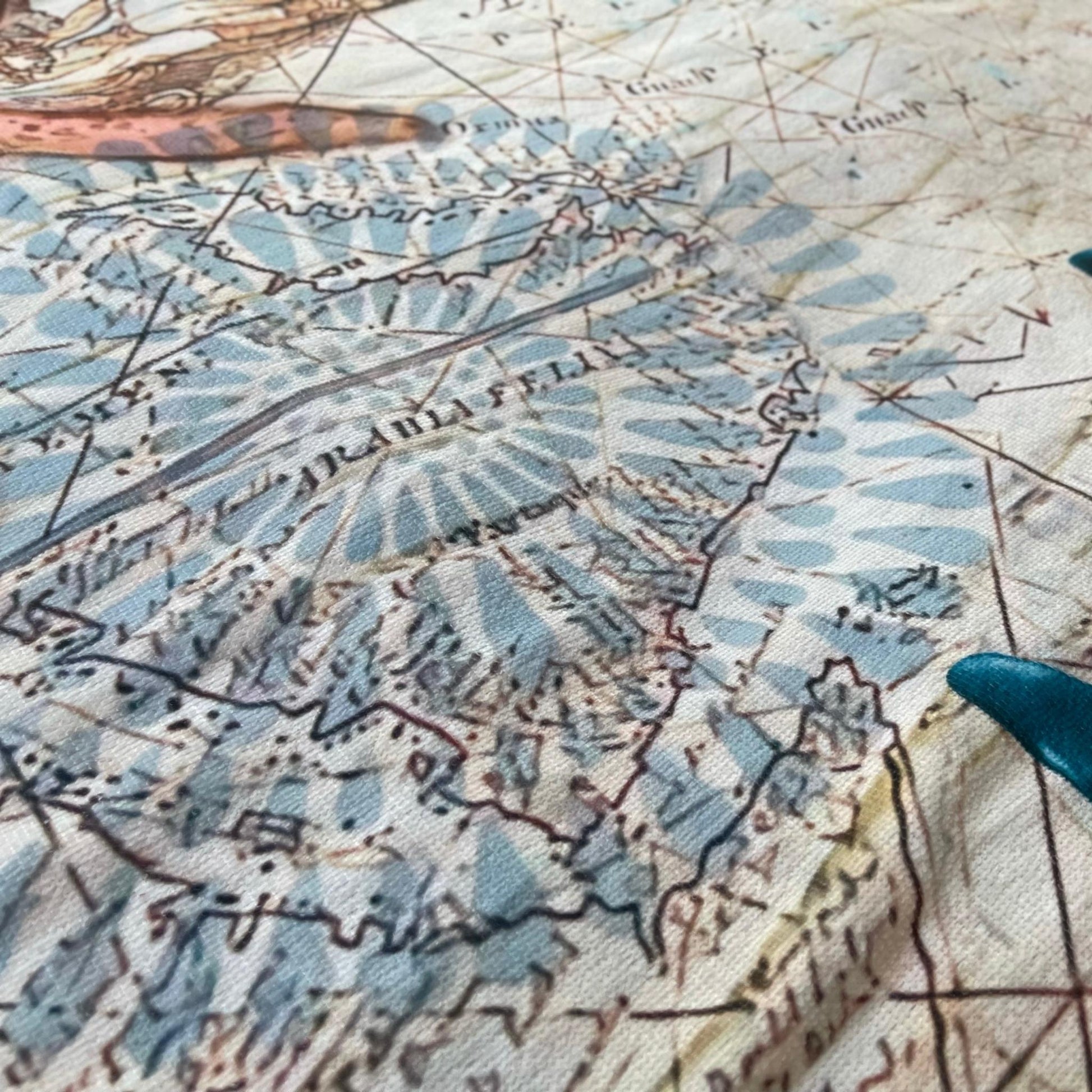 Round Beach Towel - Dolphin - Dropbear Outdoors