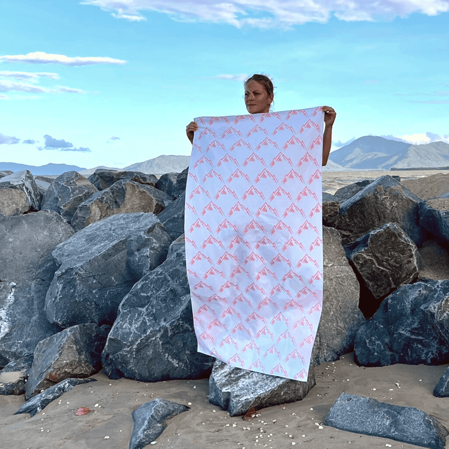 Sand Free Beach Towel - King of the Bush from Daisy Emily Art - Dropbear Outdoors