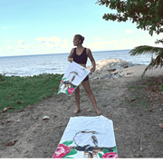 Combo Beach and Sports Towel - King of the Bush from Daisy Emily Art - Dropbear Outdoors