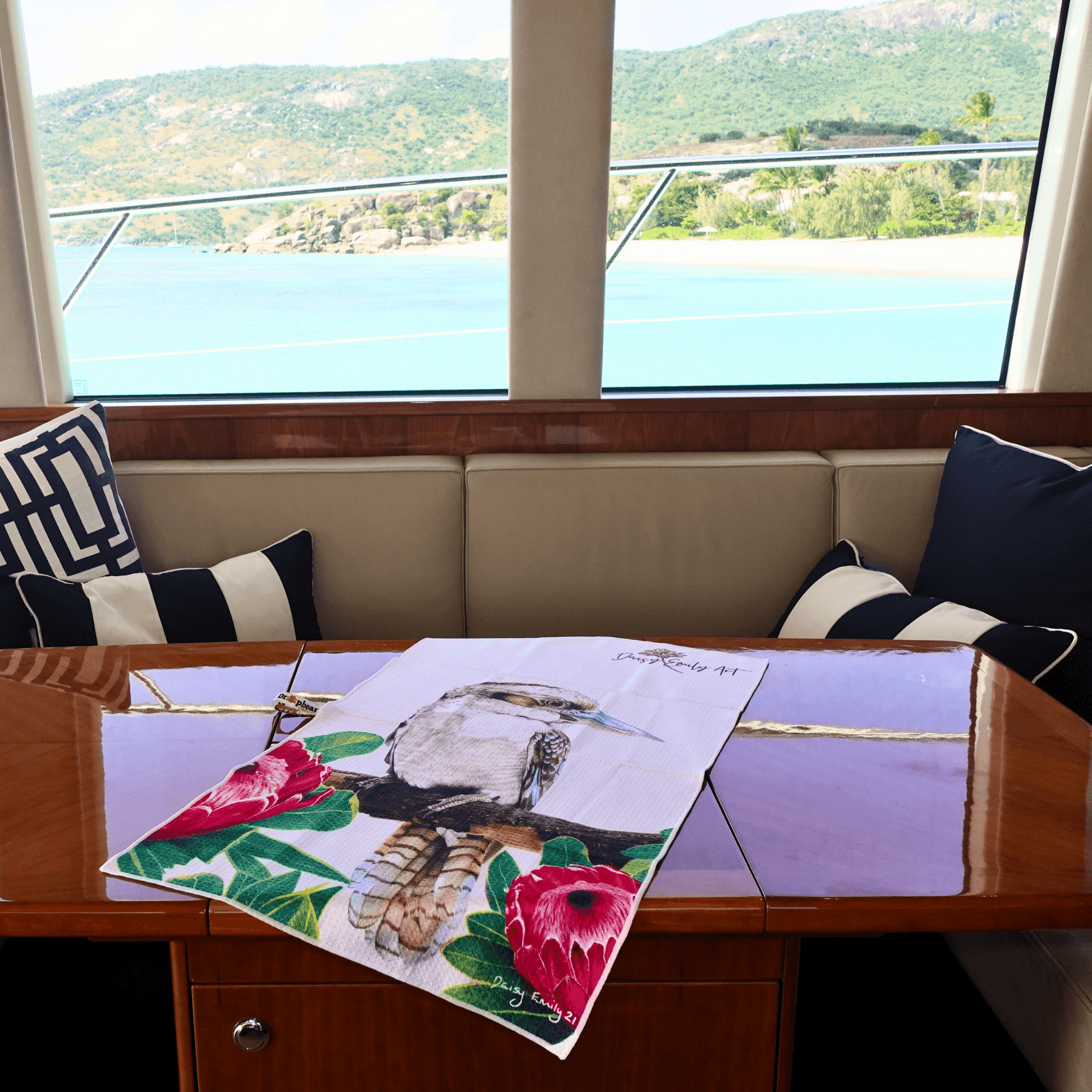 Sports & Tea Towel - King of the Bush from Daisy Emily Art - Dropbear Outdoors