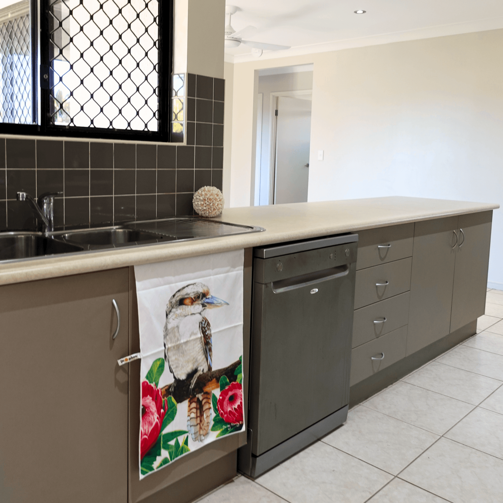 Sports & Tea Towel - King of the Bush from Daisy Emily Art - Dropbear Outdoors