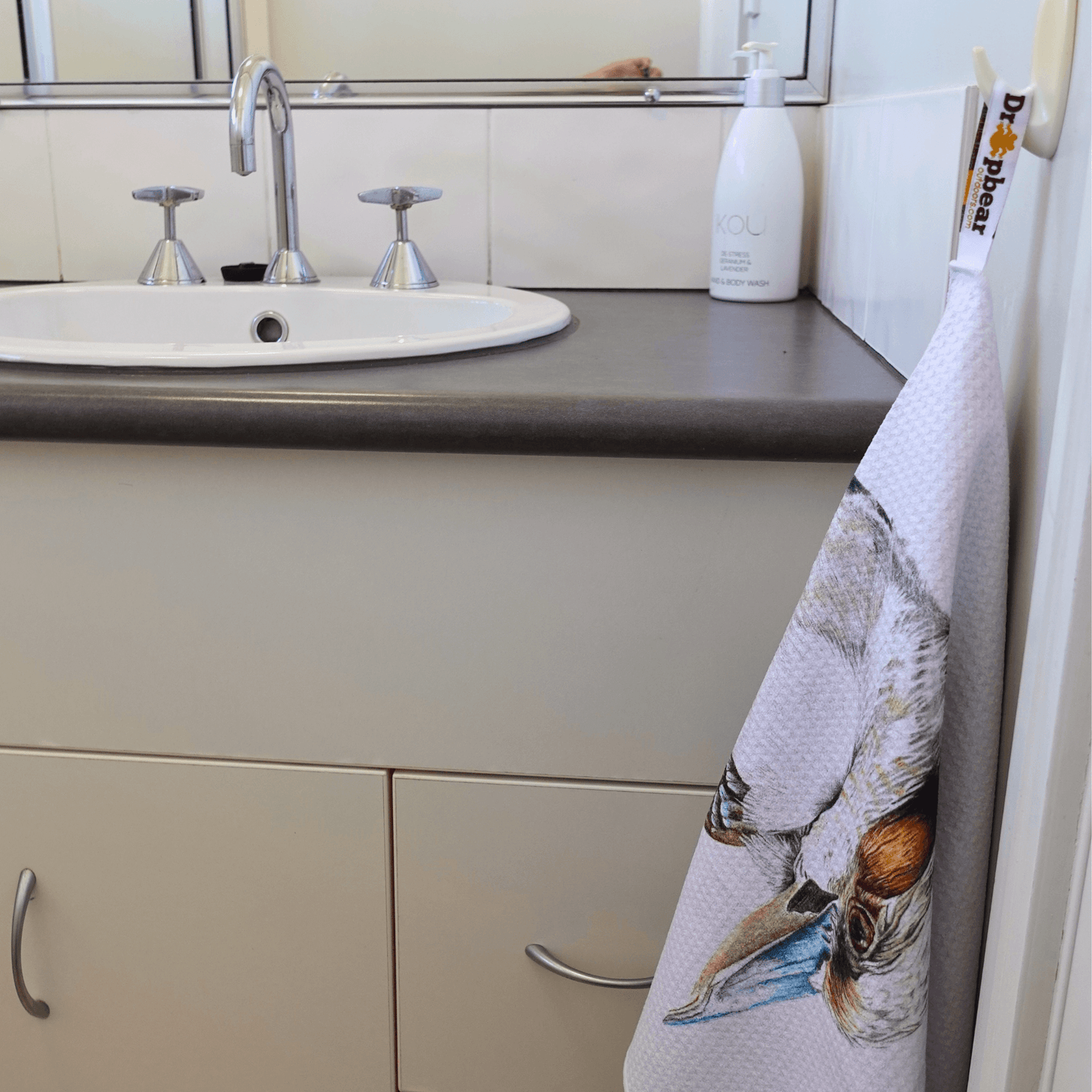 Sports & Tea Towel - King of the Bush from Daisy Emily Art - Dropbear Outdoors