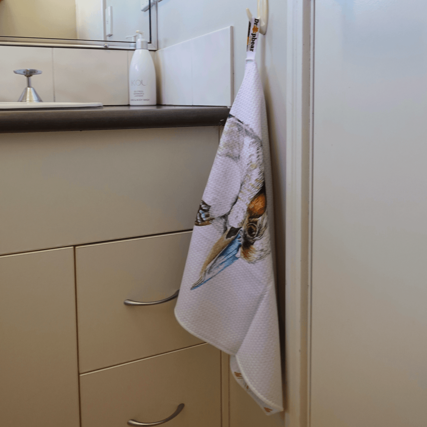 Sports & Tea Towel - King of the Bush from Daisy Emily Art - Dropbear Outdoors