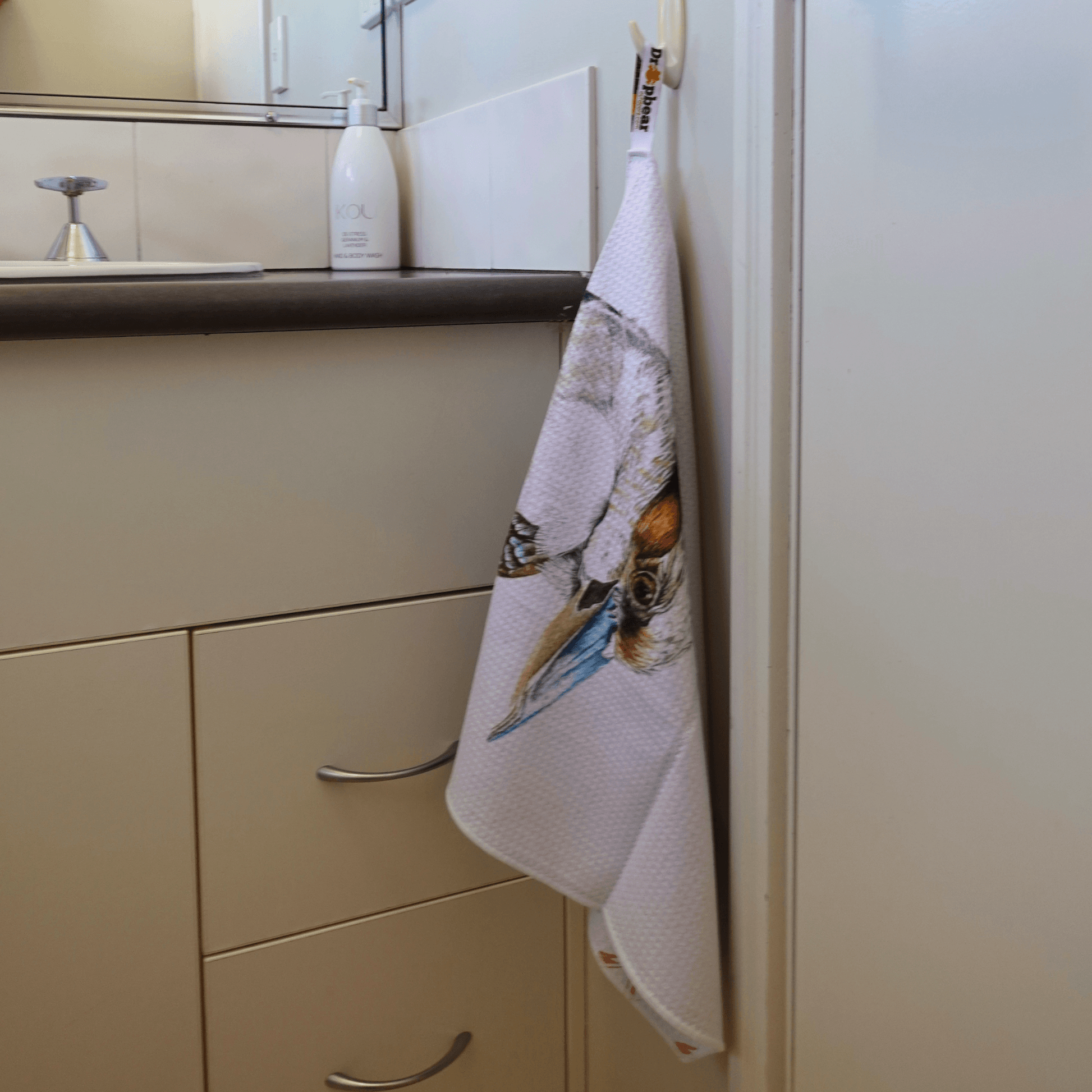 Sports & Tea Towel - King of the Bush from Daisy Emily Art - Dropbear Outdoors