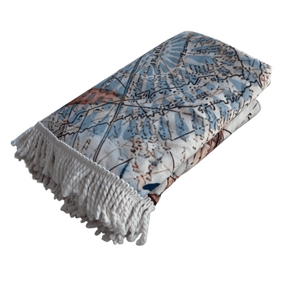 Round Beach Towel - Turtle - Dropbear Outdoors